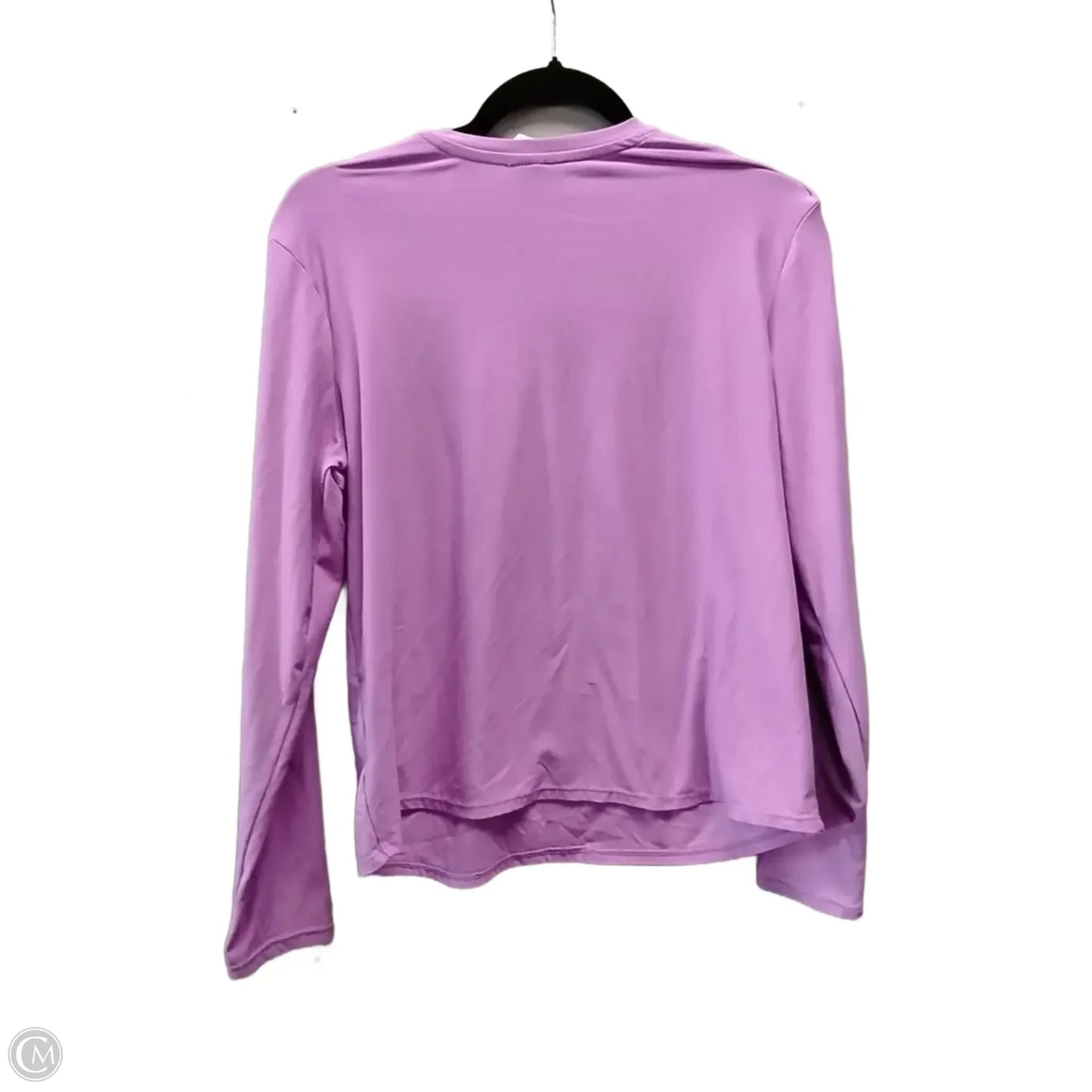Athletic Top Long Sleeve Crewneck By Athletica In Purple, Size: S