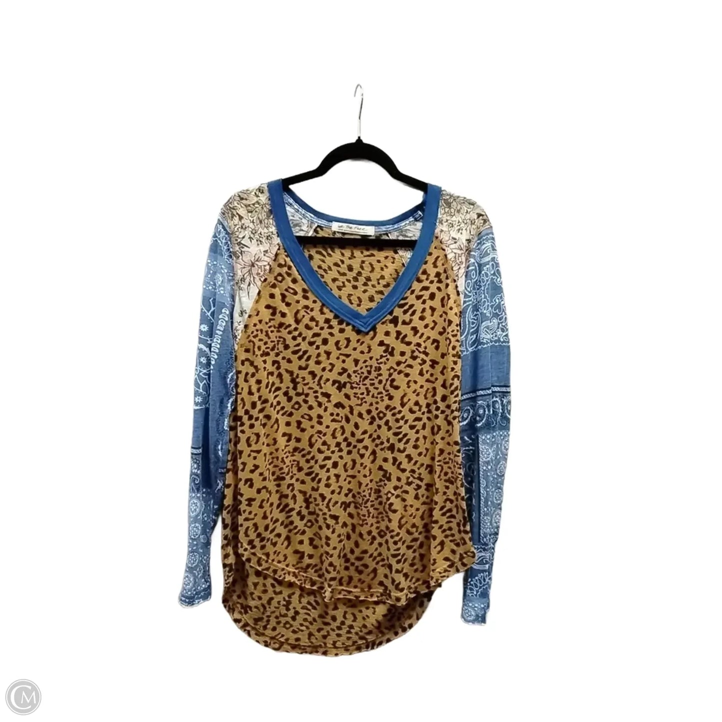 Top Long Sleeve By We The Free In Multi-colored, Size: L