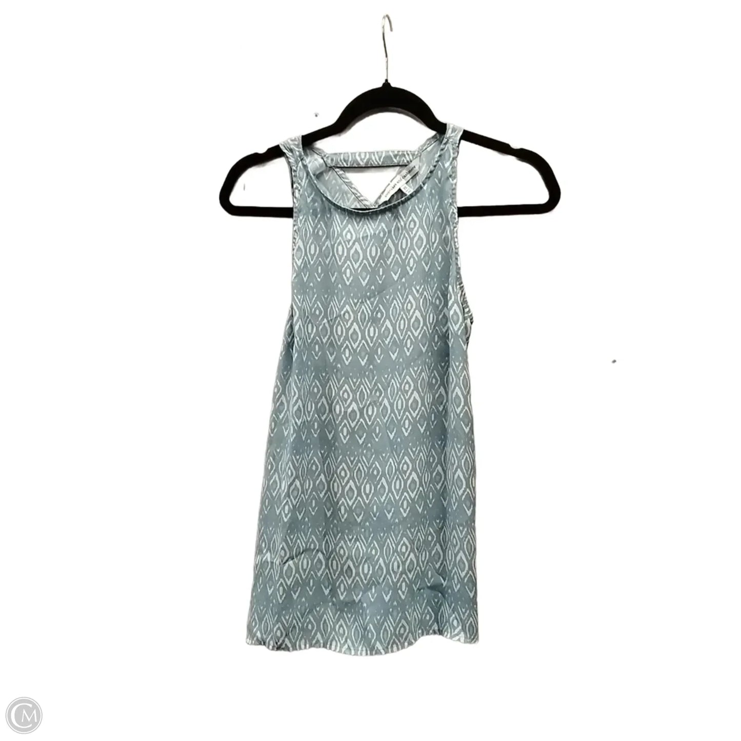 Top Sleeveless Basic By Cupcakes And Cashmere In Geometric Pattern, Size: Xs