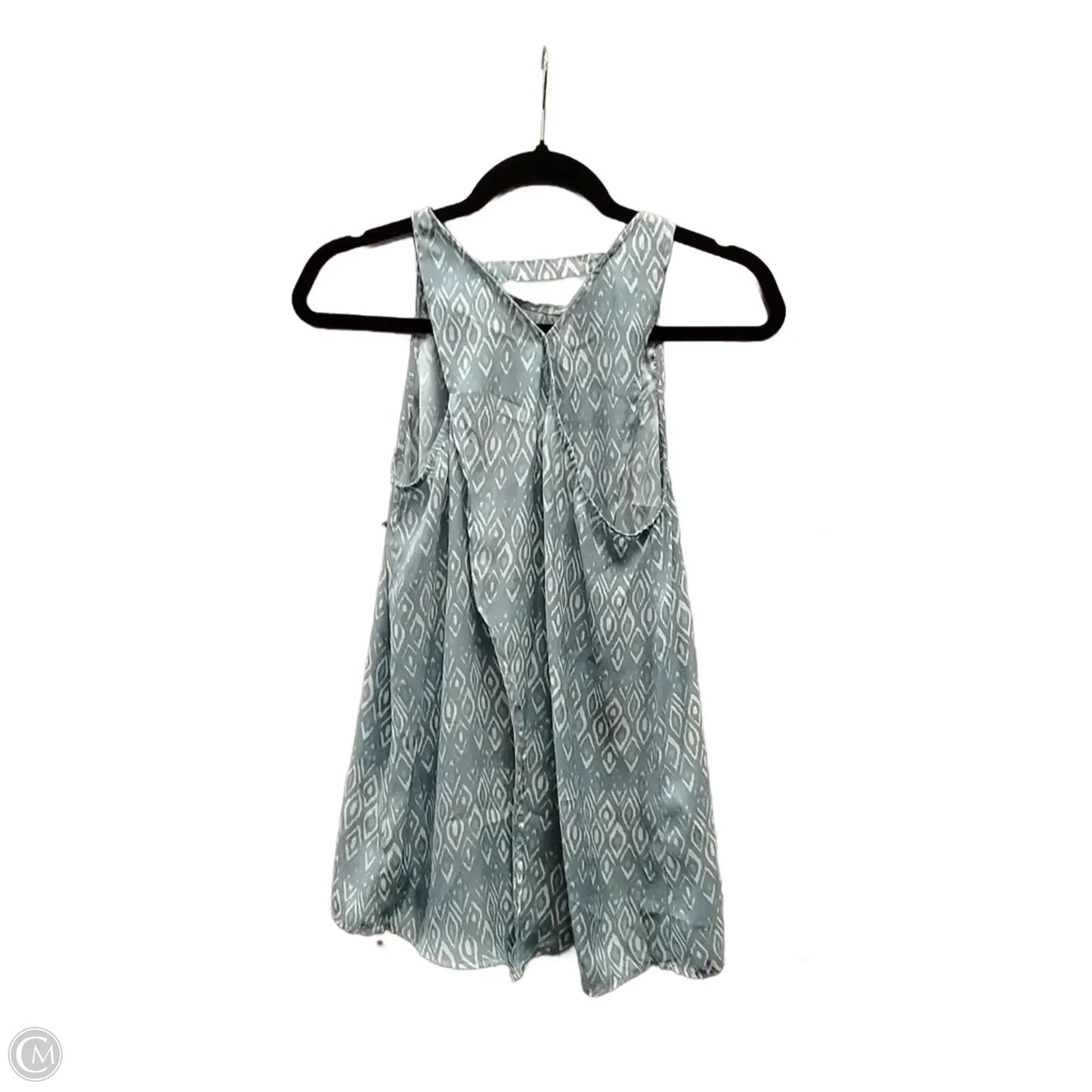 Top Sleeveless Basic By Cupcakes And Cashmere In Geometric Pattern, Size: Xs