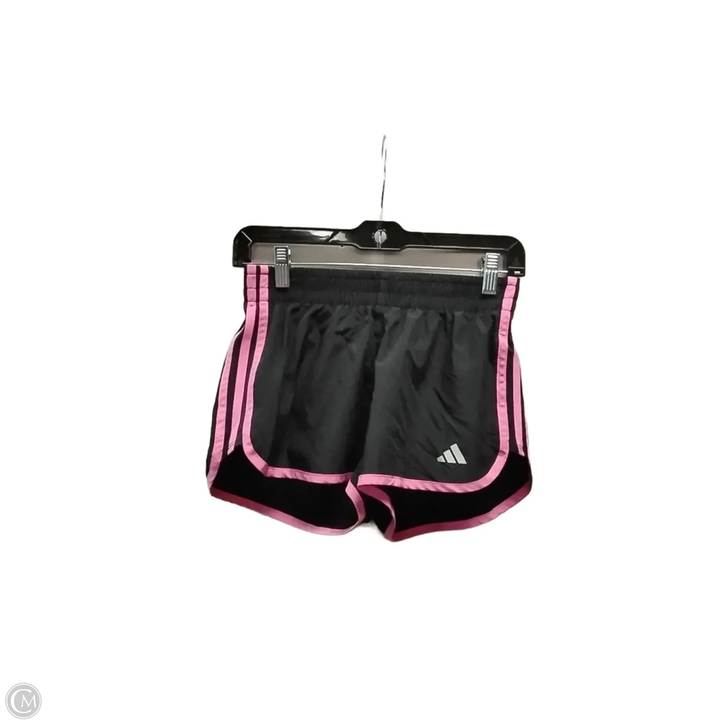 Athletic Shorts By Adidas In Black & Pink, Size: Xs