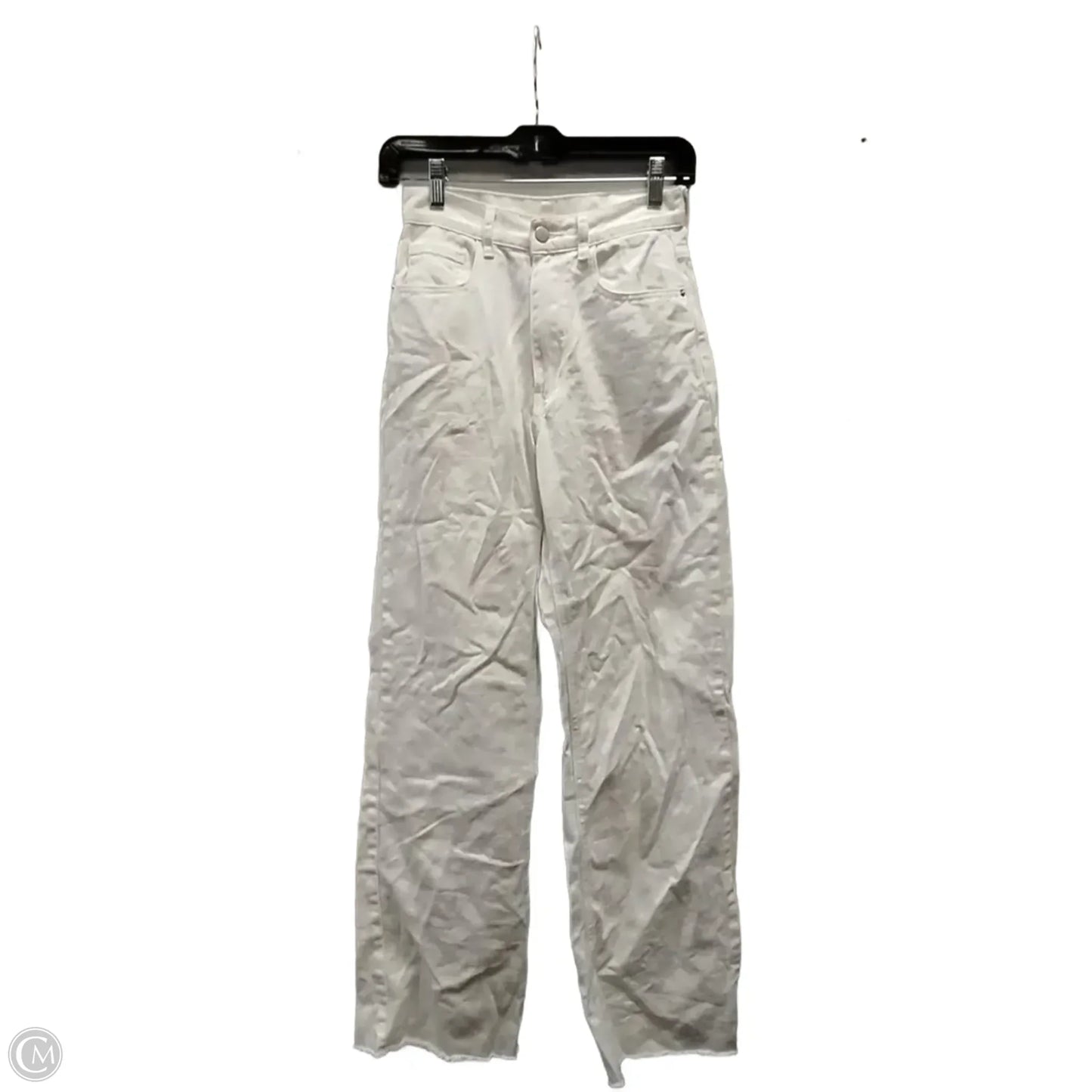 Jeans Wide Leg By Shein In White, Size: 0