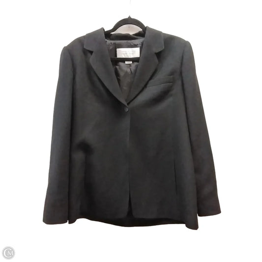 Blazer By Ellen Tracy In Black, Size: 12