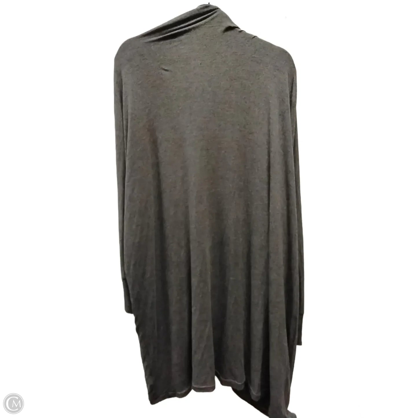Sweater Cardigan By Torrid In Grey, Size: 3x