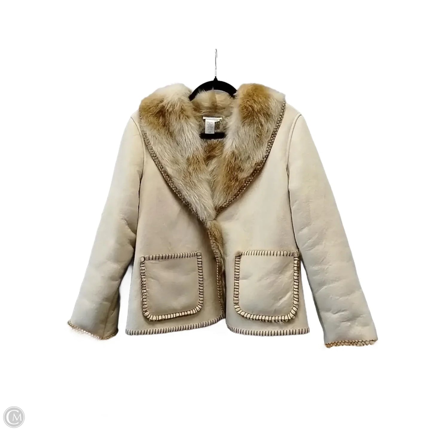 Coat Other By Coldwater Creek In Tan, Size: S