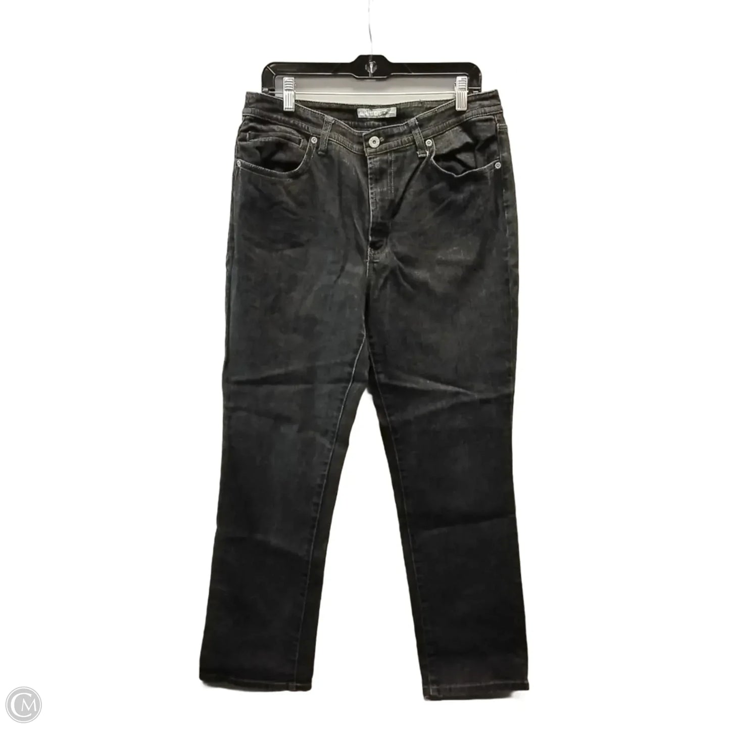 Jeans Wide Leg By Chicos In Black, Size: 16