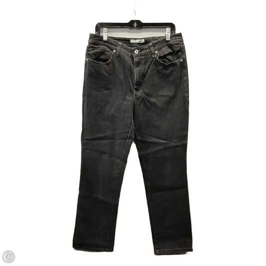 Jeans Wide Leg By Chicos In Black, Size: 16