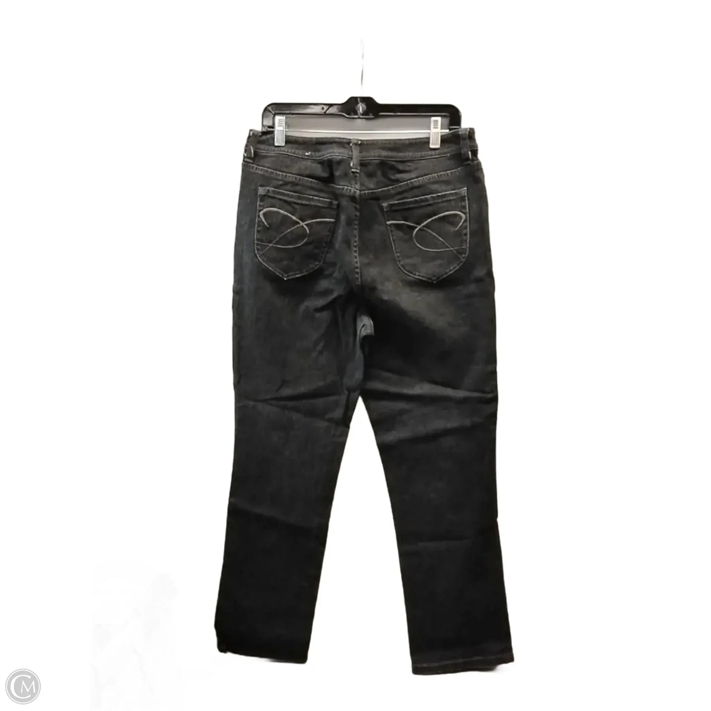 Jeans Wide Leg By Chicos In Black, Size: 16