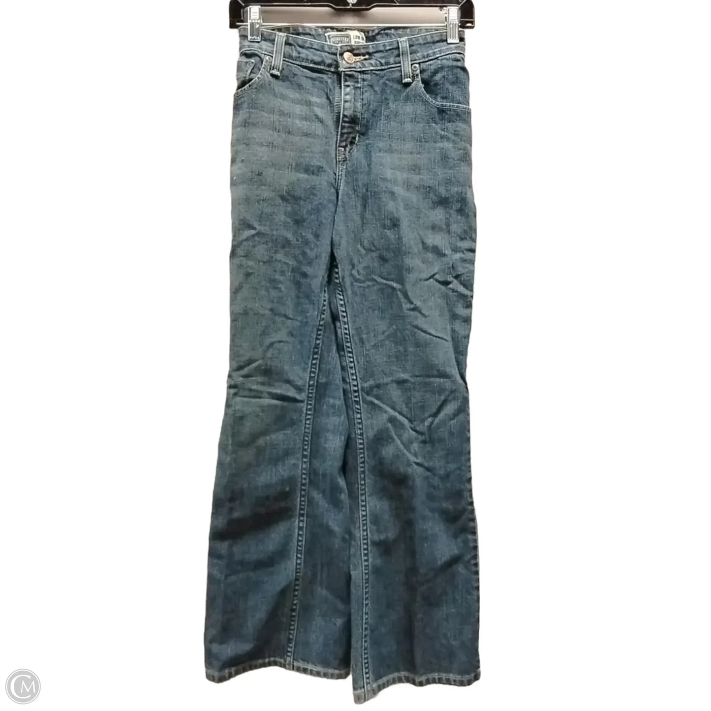 Jeans Boot Cut By Levis Signature In Blue, Size: 12