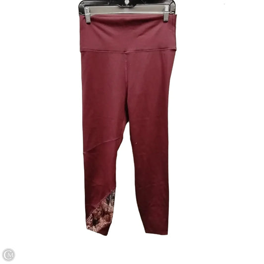 Athletic Leggings By Clothes Mentor In Purple, Size: M