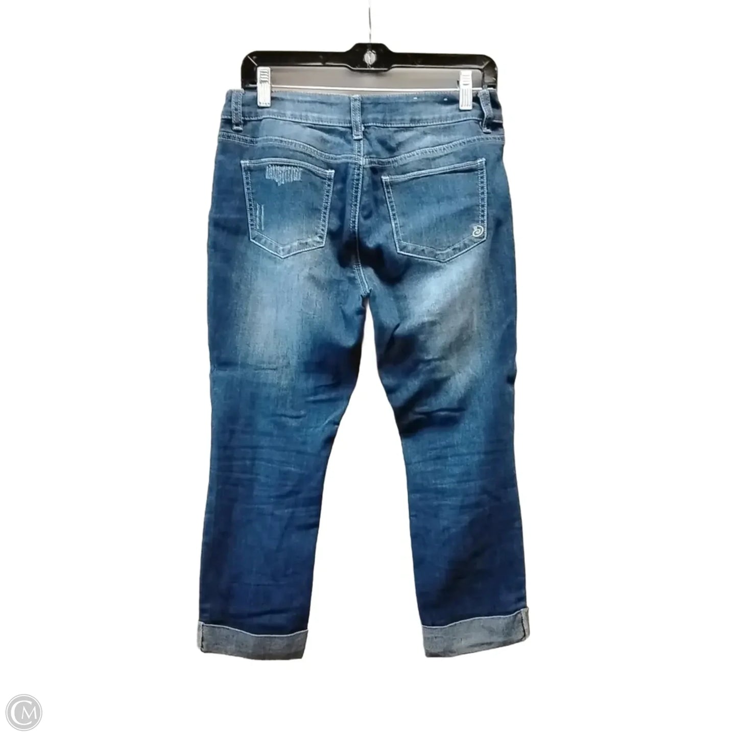 Jeans Cropped By Clothes Mentor In Blue, Size: 9