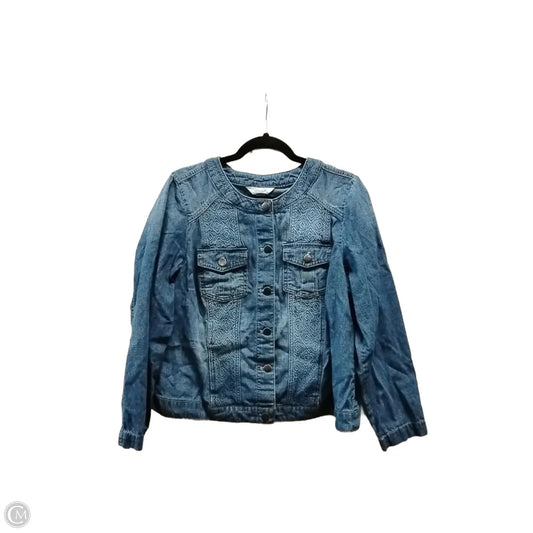 Jacket Denim By Cj Banks In Blue, Size: 1x