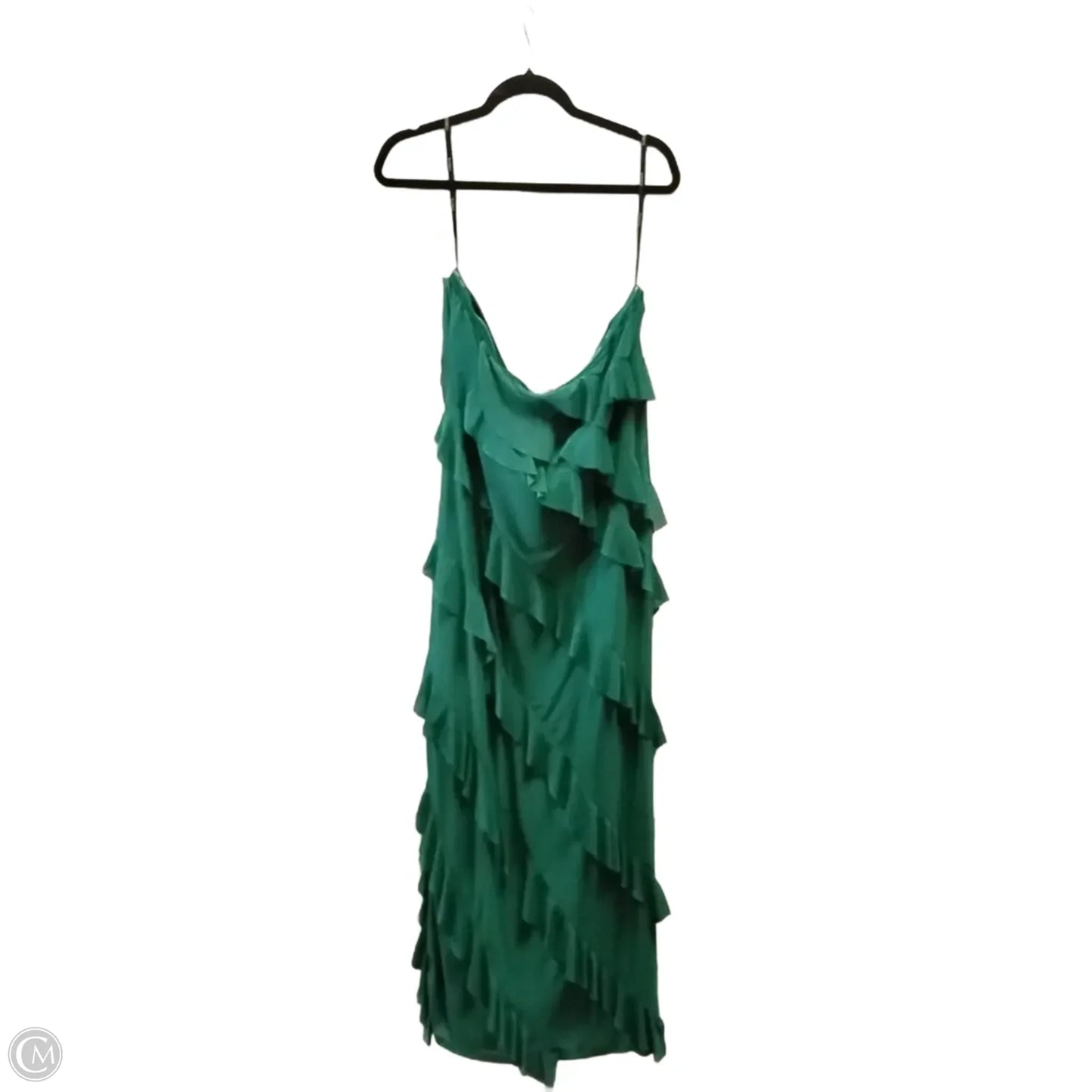 Dress Party Long By Eloquii In Green, Size: 20