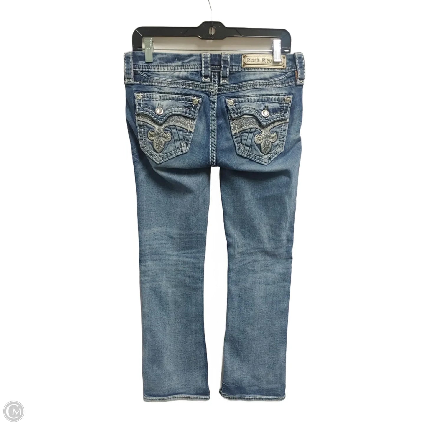 Jeans Boot Cut By Rock Revival In Blue, Size: 6
