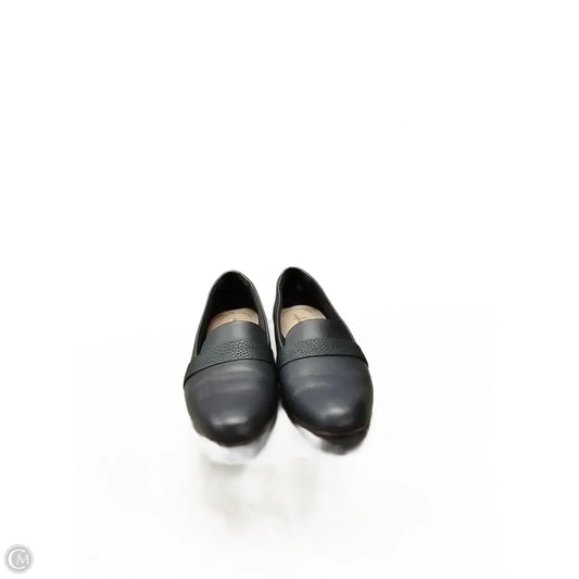 Shoes Heels Block By Clarks In Blue, Size: 8