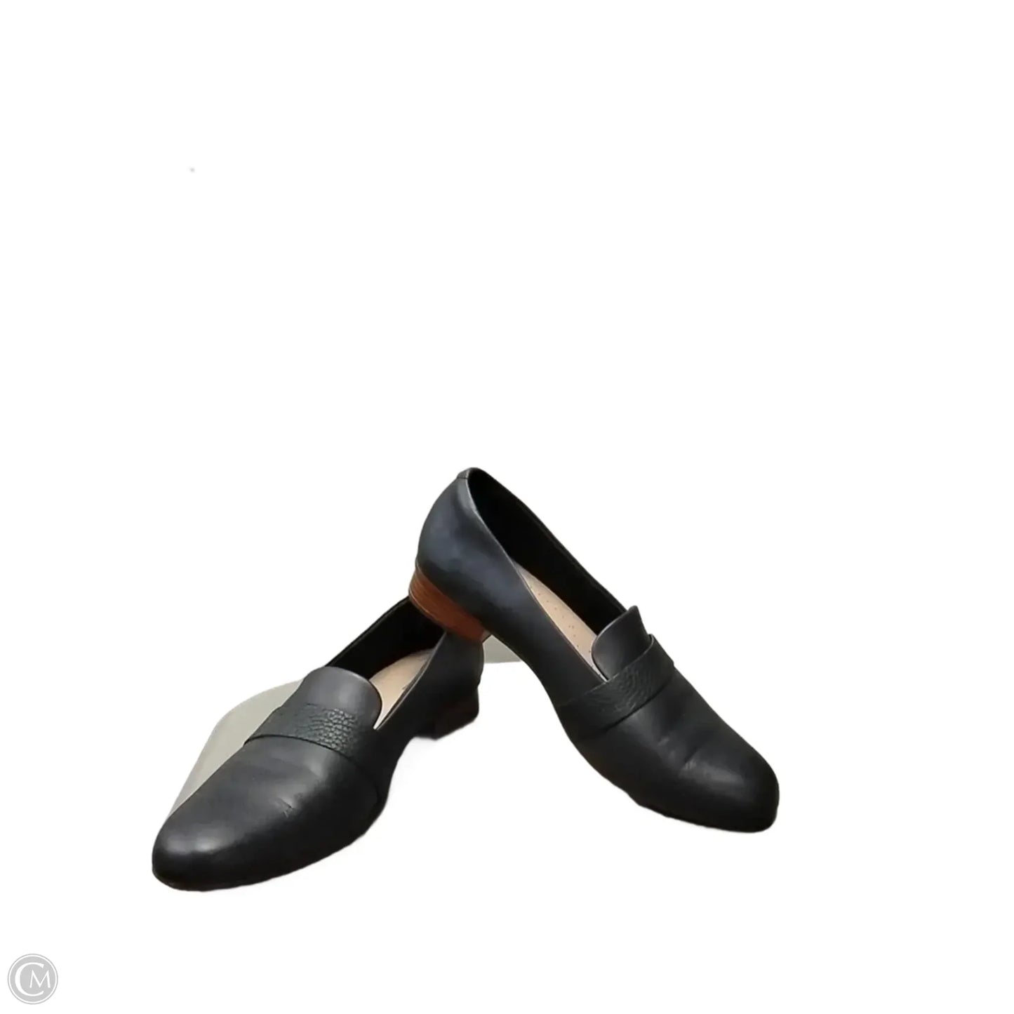 Shoes Heels Block By Clarks In Blue, Size: 8