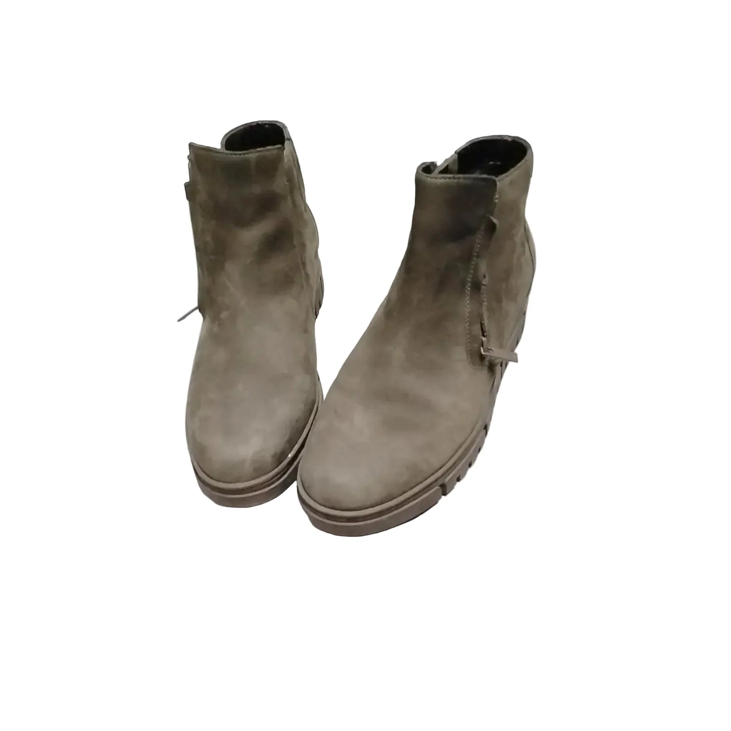 Boots Ankle Flats By Vionic In Green, Size: 8