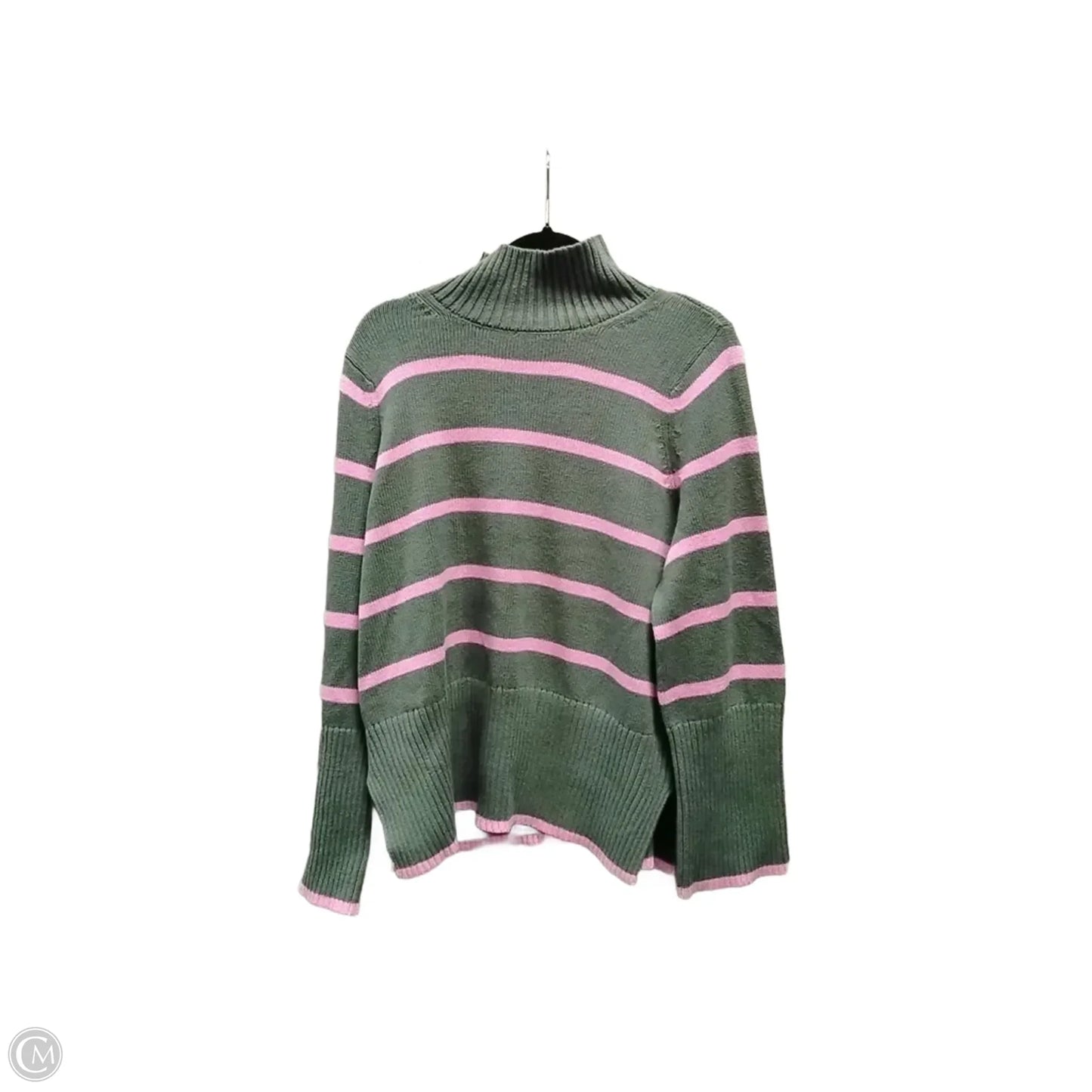 Sweater By Free Assembly In Striped Pattern, Size: M
