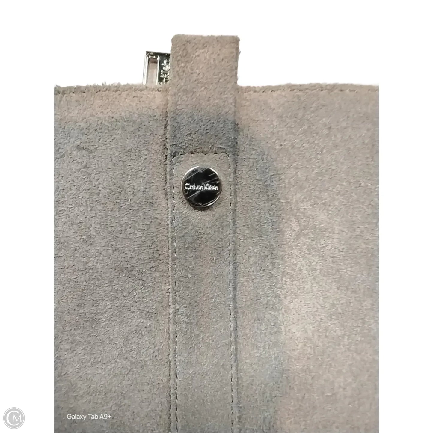 Boots Mid-calf Flats By Calvin Klein In Beige, Size: 10