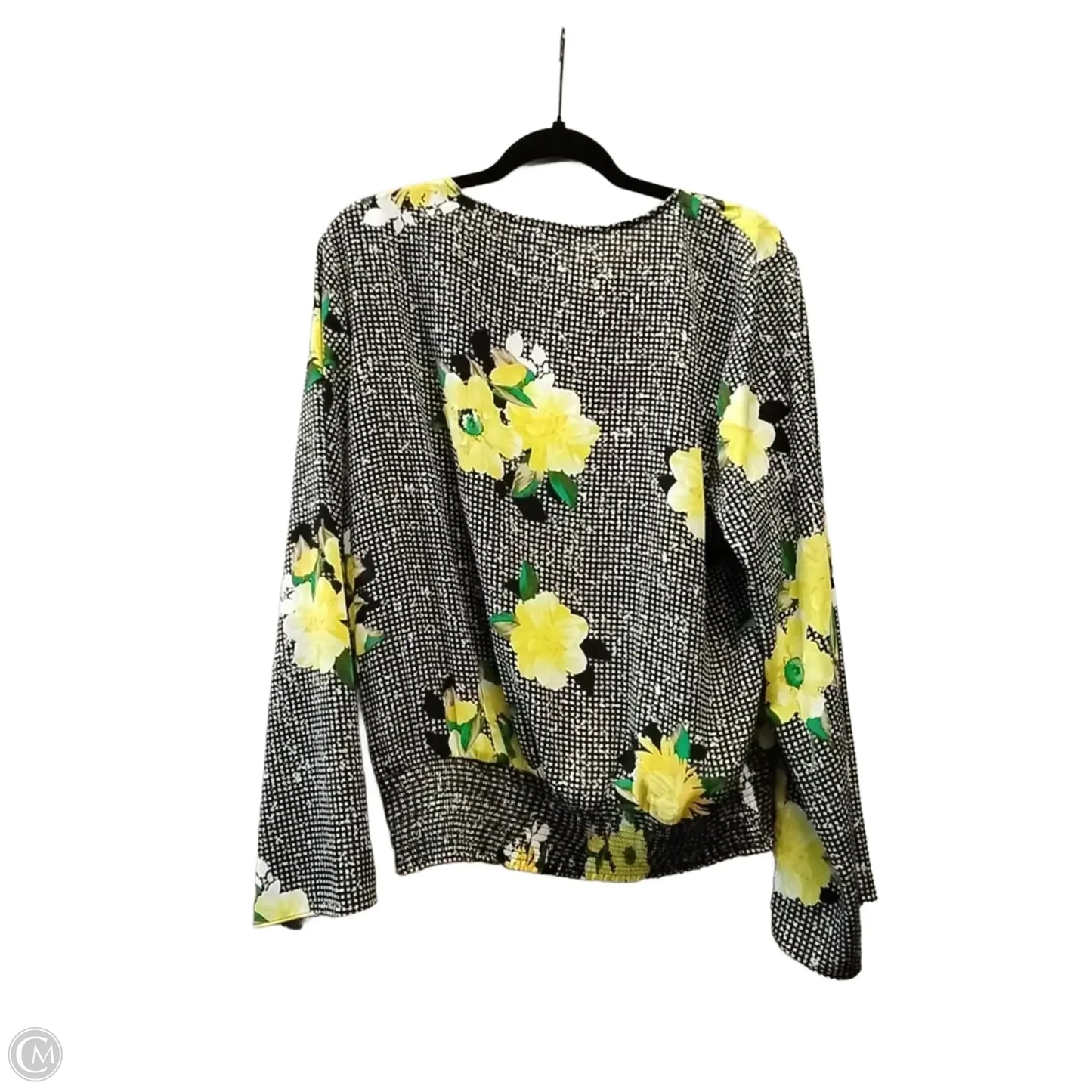 Blouse Long Sleeve By Inc In Floral Print, Size: Xl