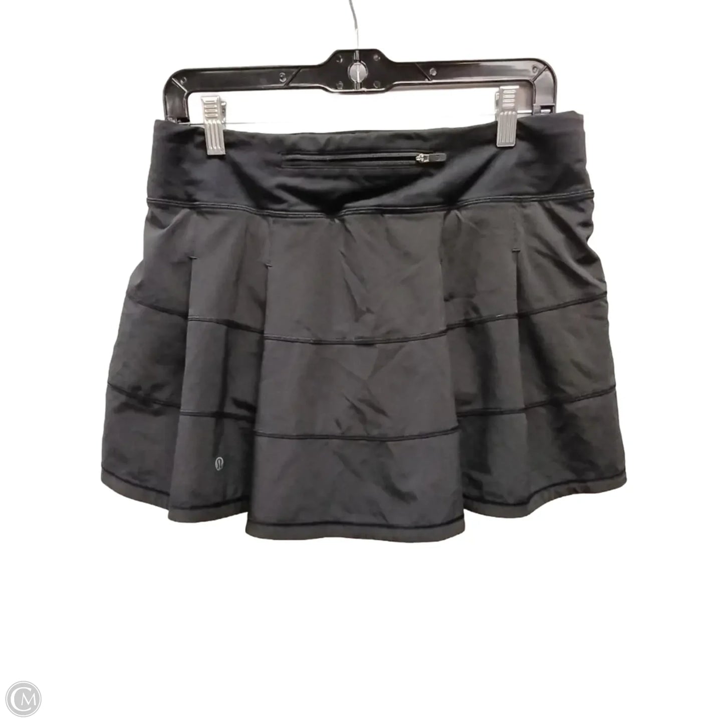 Athletic Skort By Lululemon In Black, Size: 8