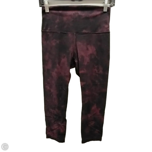 Athletic Leggings By Lululemon In Purple, Size: S