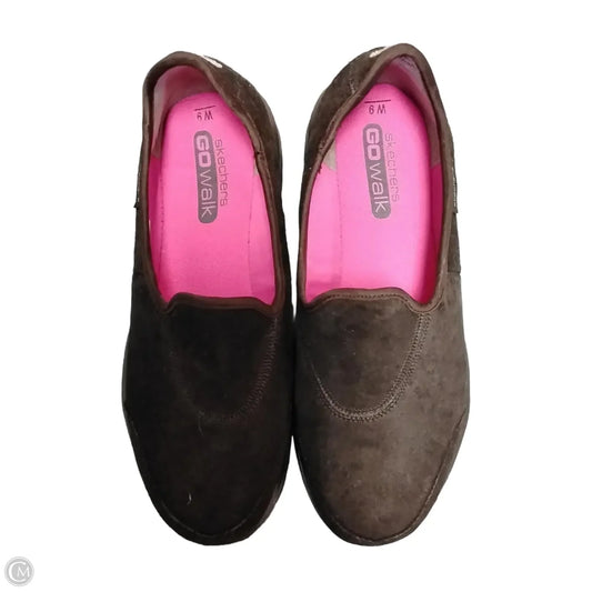 Shoes Flats By Skechers In Brown, Size: 9