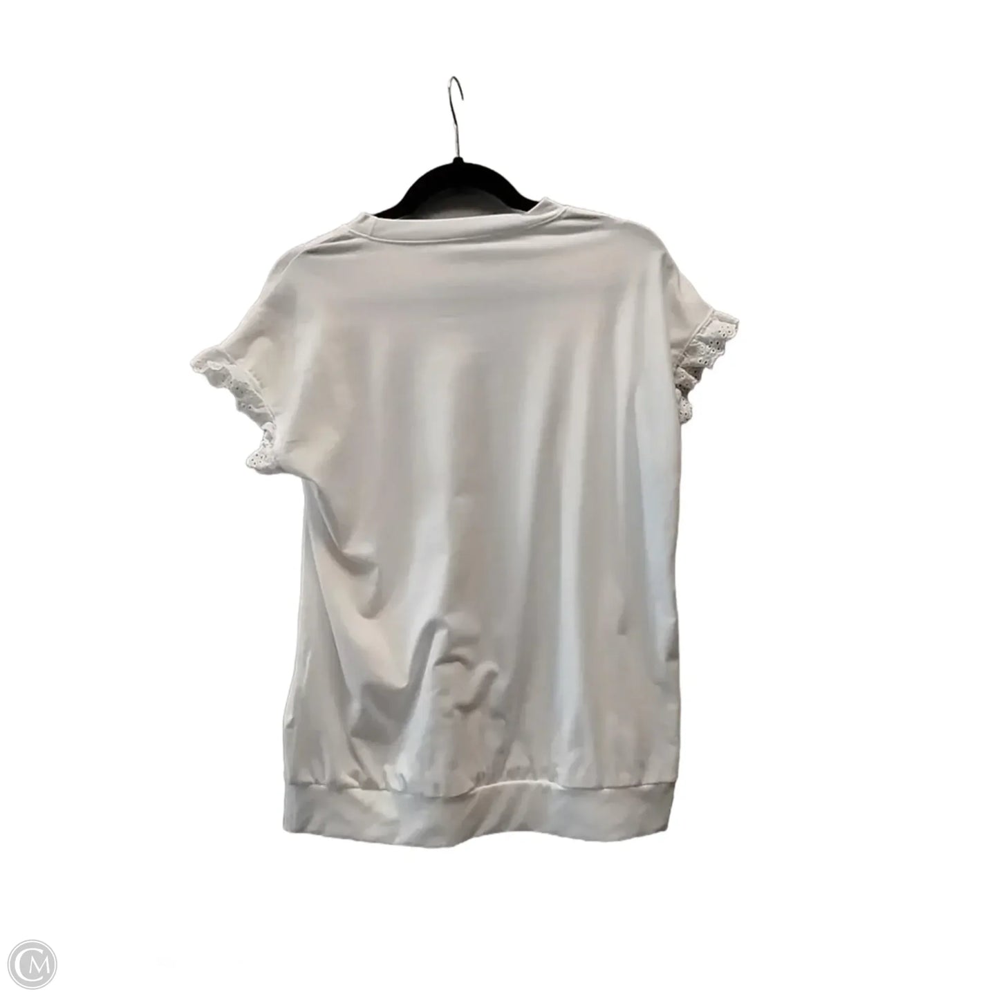 Top Sleeveless Basic By Cme In White, Size: S