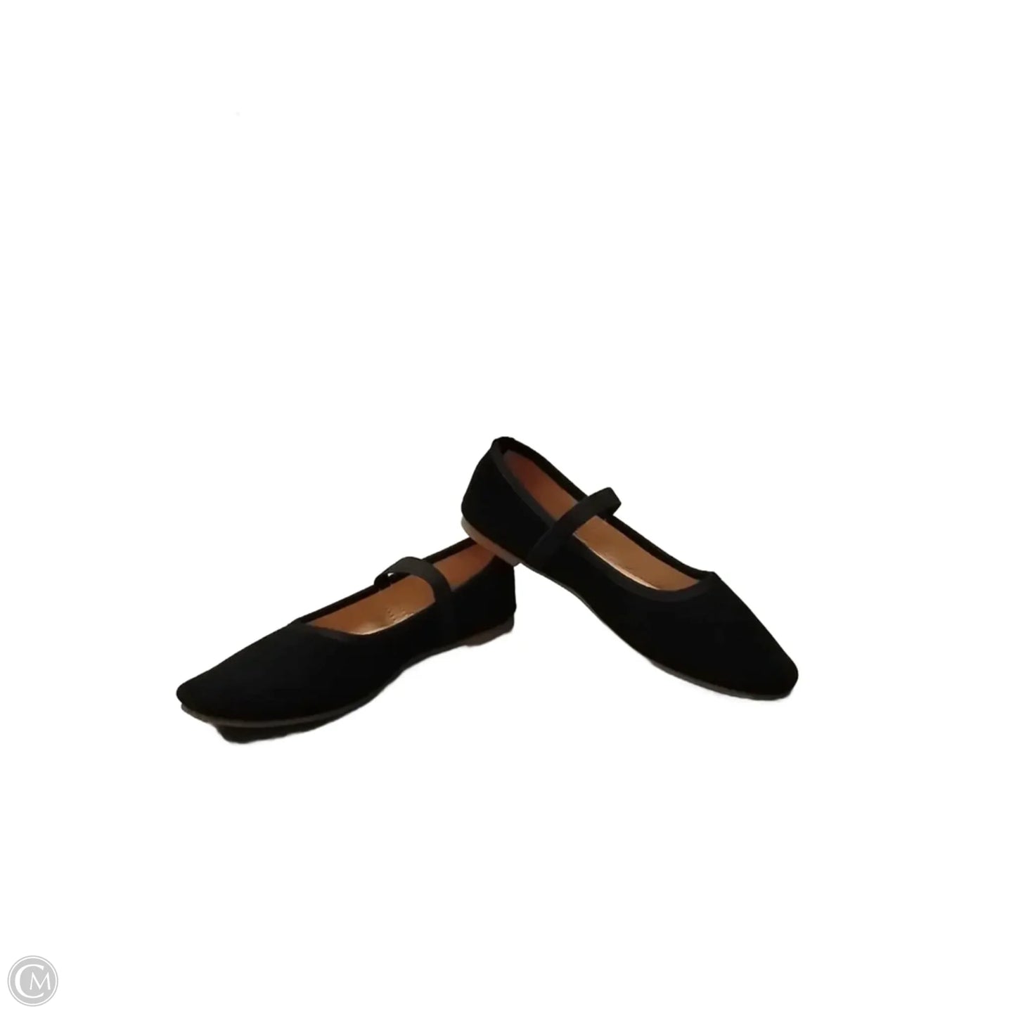 Shoes Flats By Clothes Mentor In Black, Size: 5.5