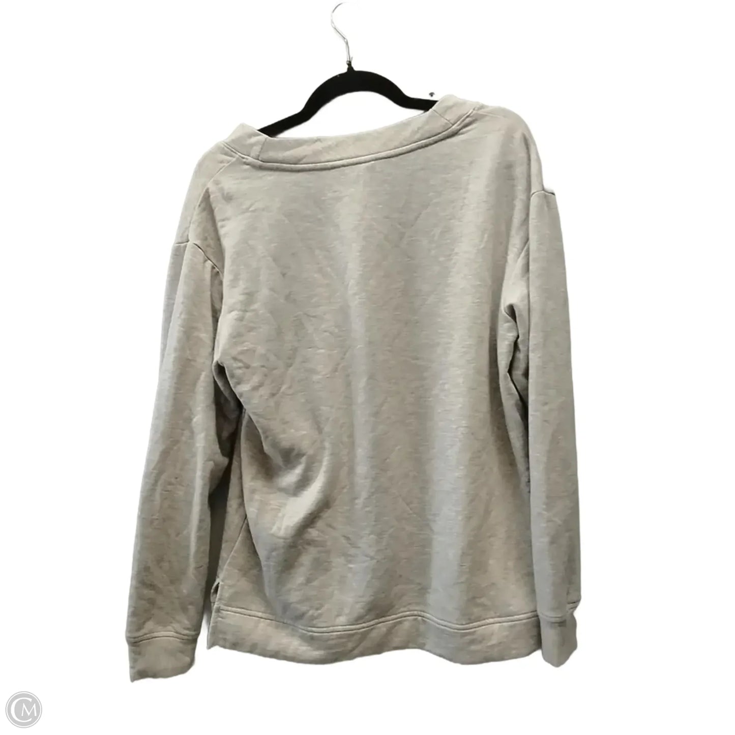 Sweatshirt Crewneck By Orvis In Beige, Size: M