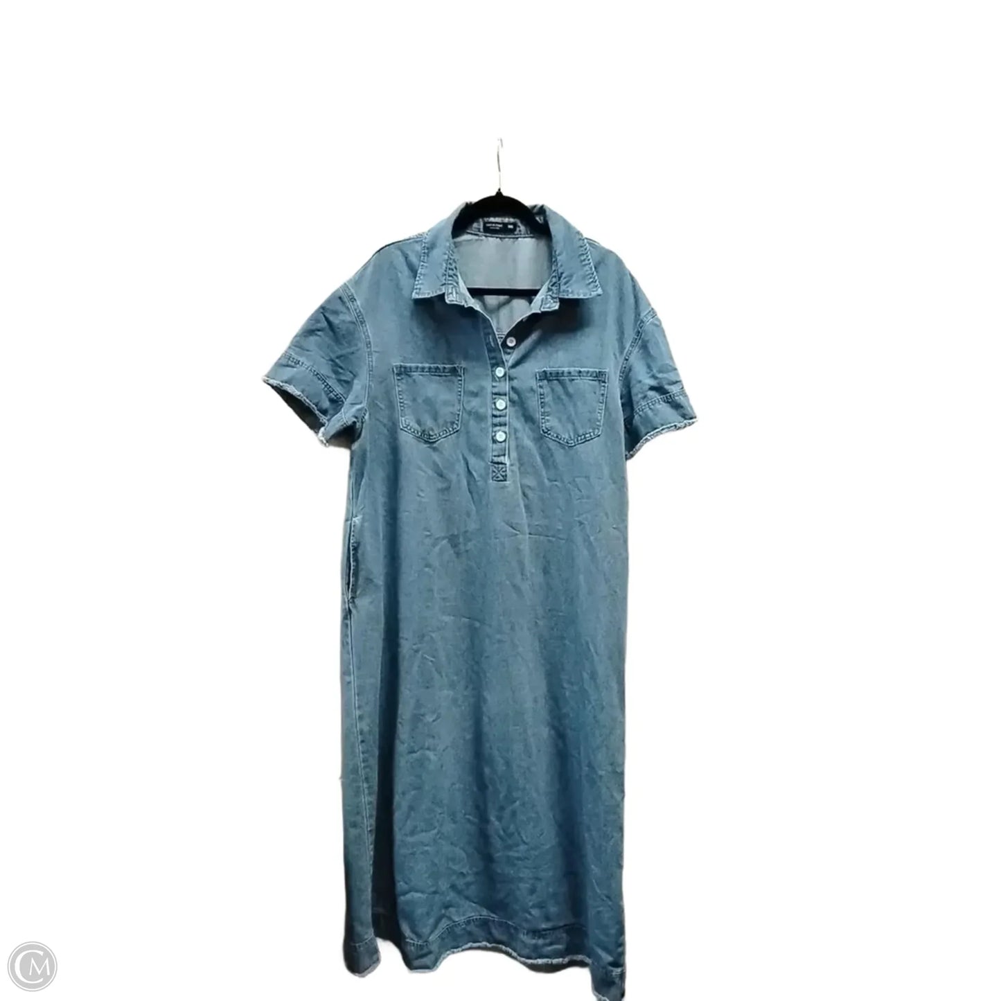 Dress Casual Maxi By Shein In Blue, Size: Xl