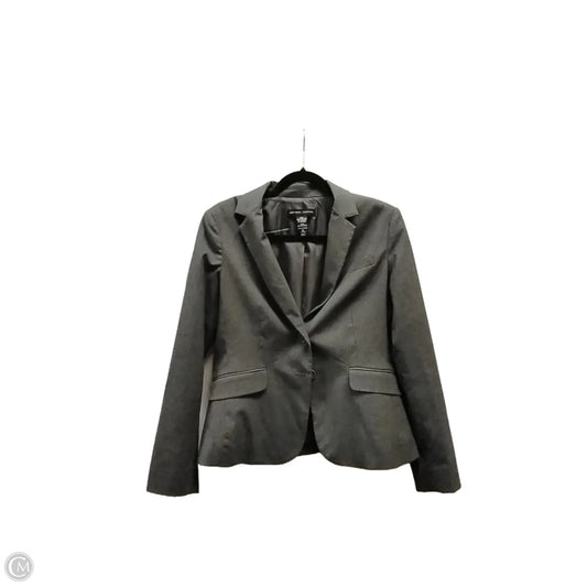 Blazer By New York And Co In Grey, Size: 10