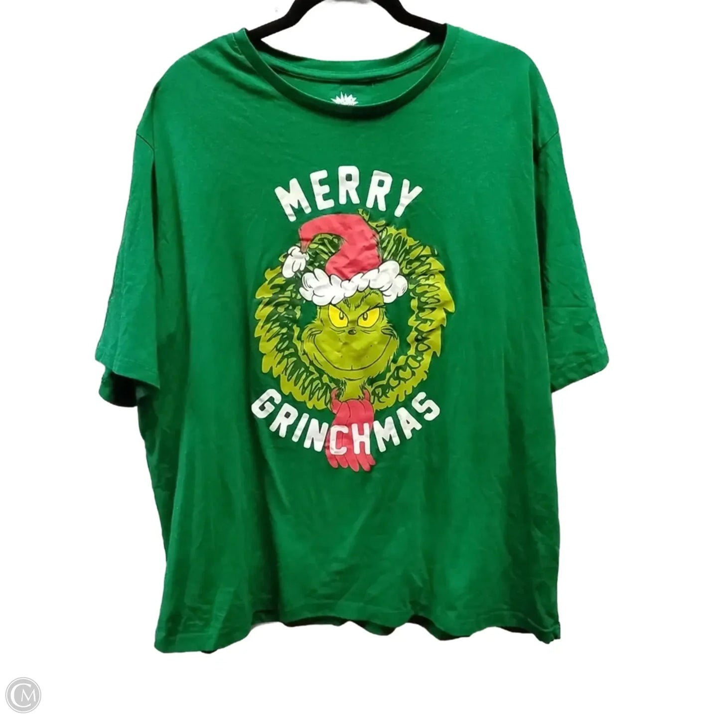 Top Short Sleeve By Clothes Mentor In Green, Size: 2x