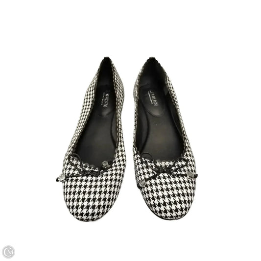Shoes Flats By Lauren By Ralph Lauren In Checkered Pattern, Size: 9