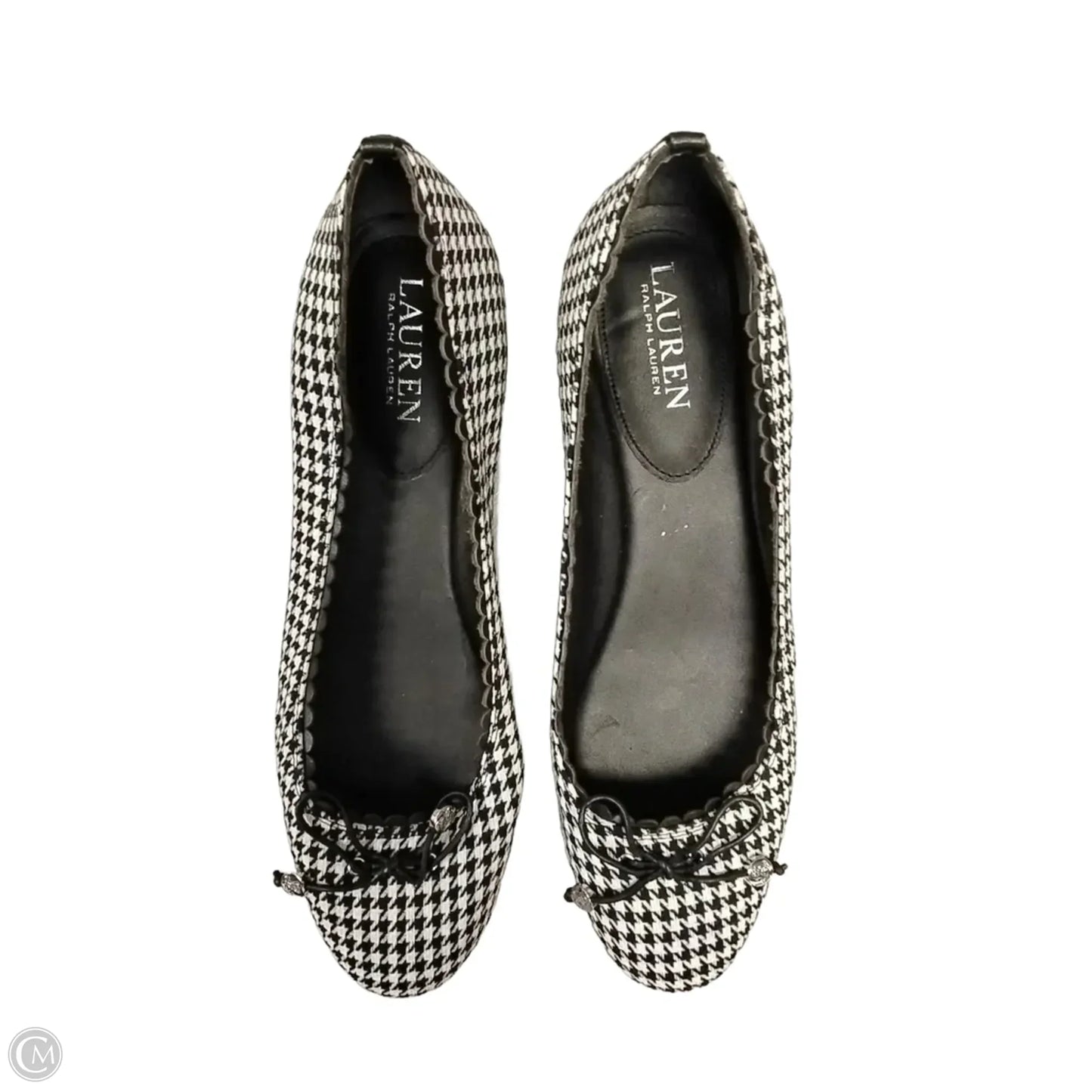 Shoes Flats By Lauren By Ralph Lauren In Checkered Pattern, Size: 9