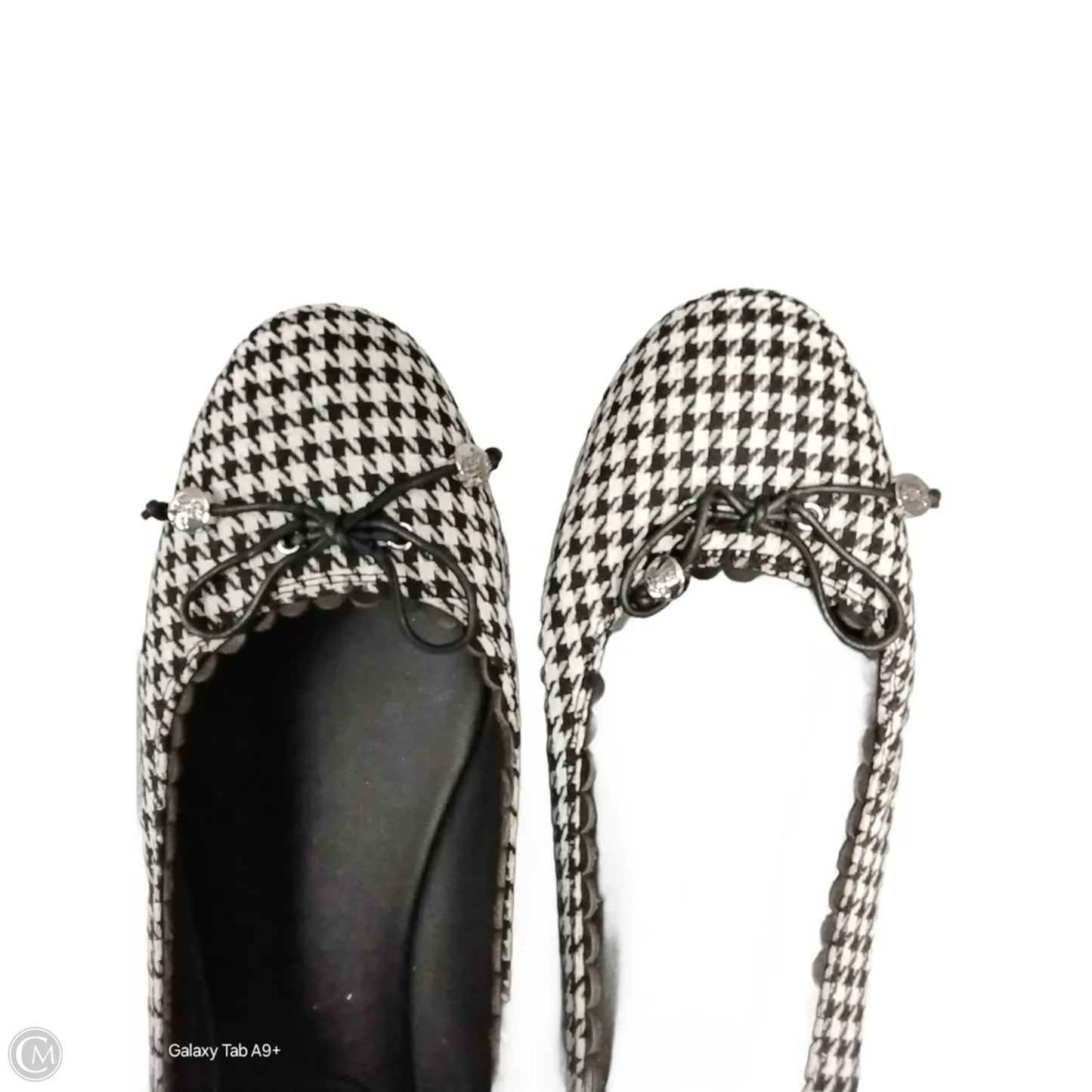 Shoes Flats By Lauren By Ralph Lauren In Checkered Pattern, Size: 9