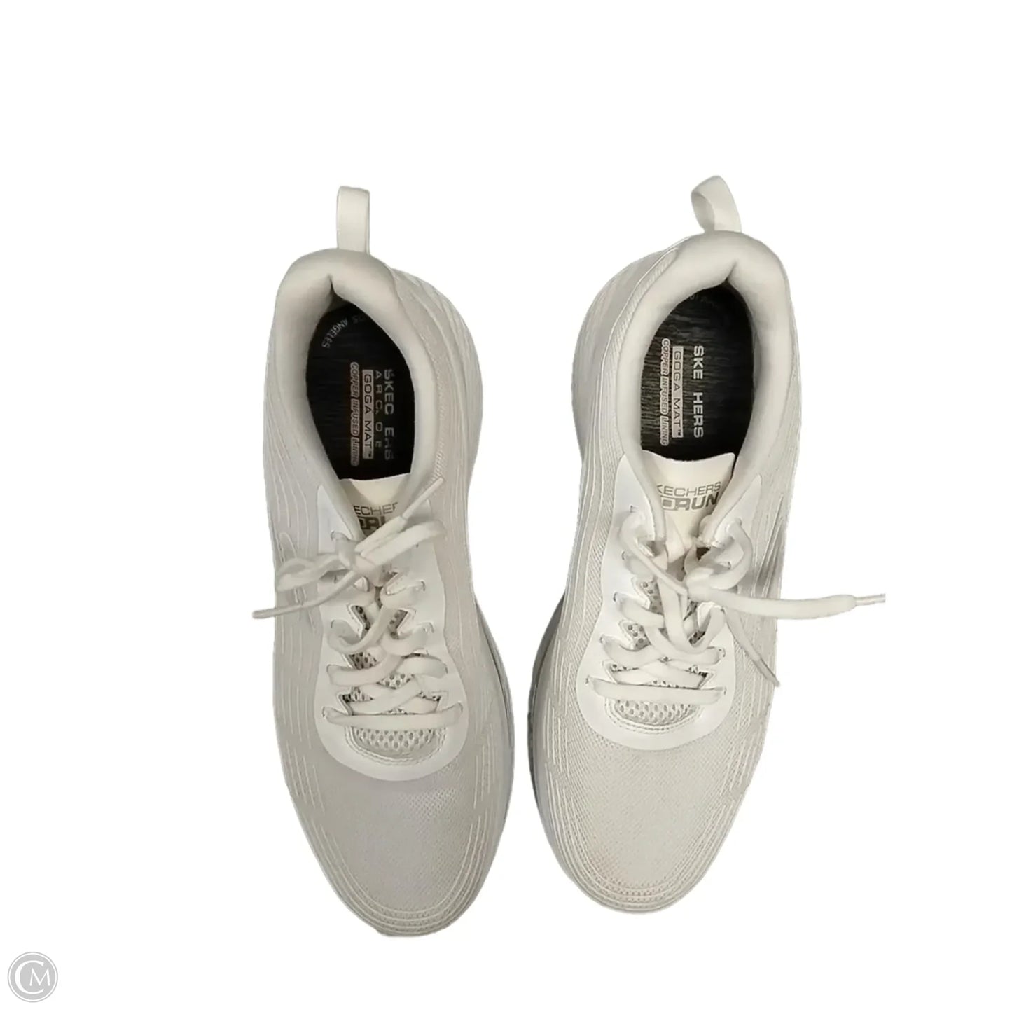 Shoes Sneakers By Skechers In White, Size: 9