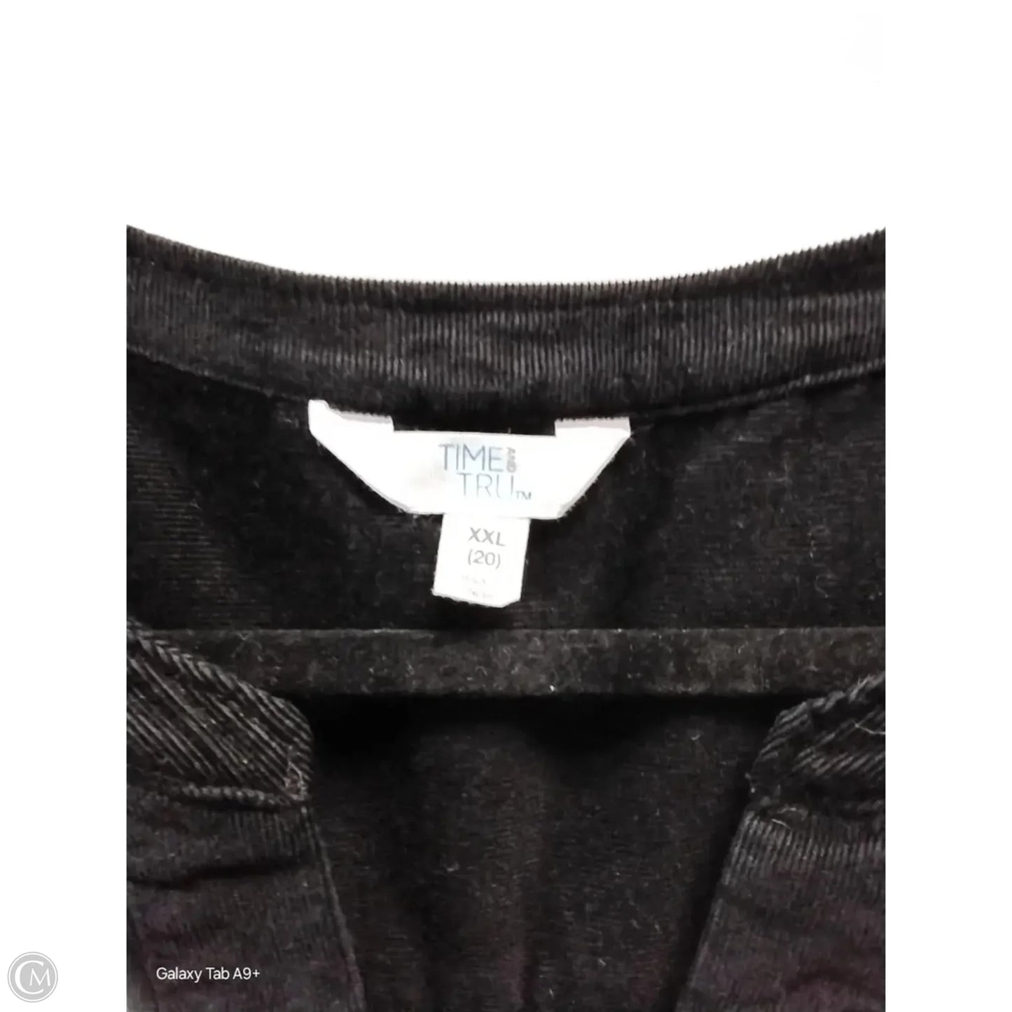 Dress Casual Short By Time And Tru In Black, Size: Xxl