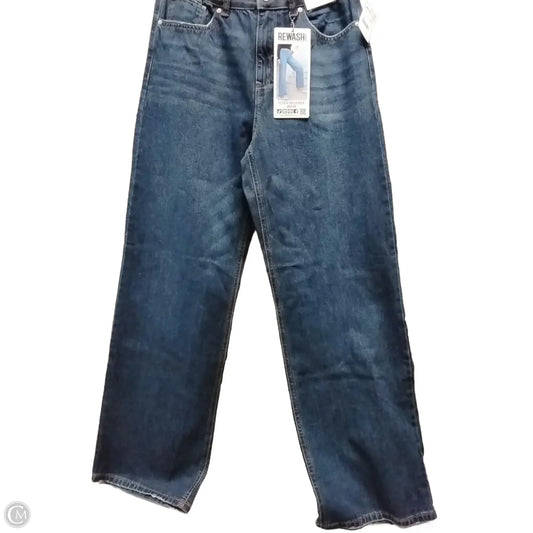 Jeans Wide Leg By Rewash In Blue Denim, Size: 7
