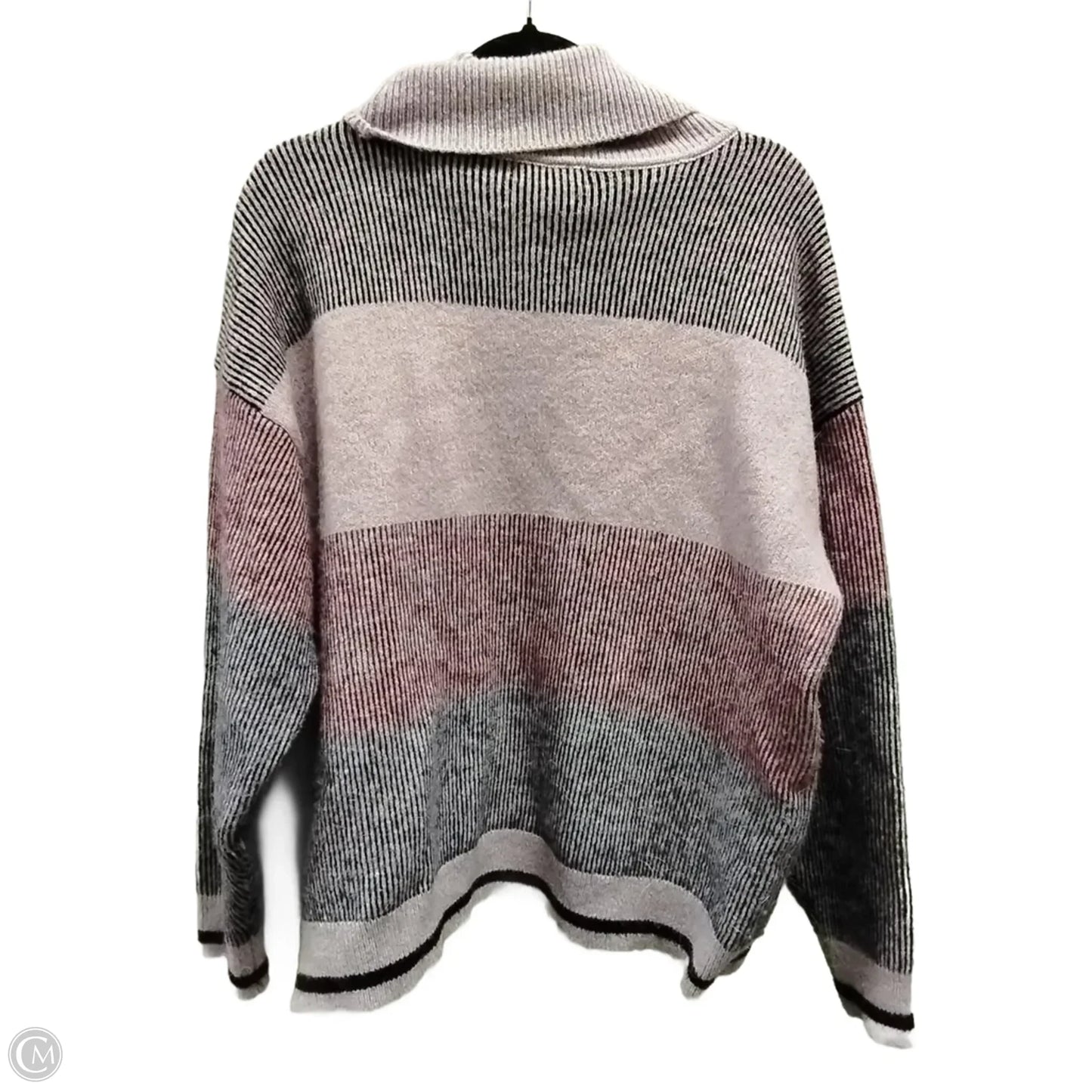 Sweater By Liz Claiborne In Purple, Size: Xxl