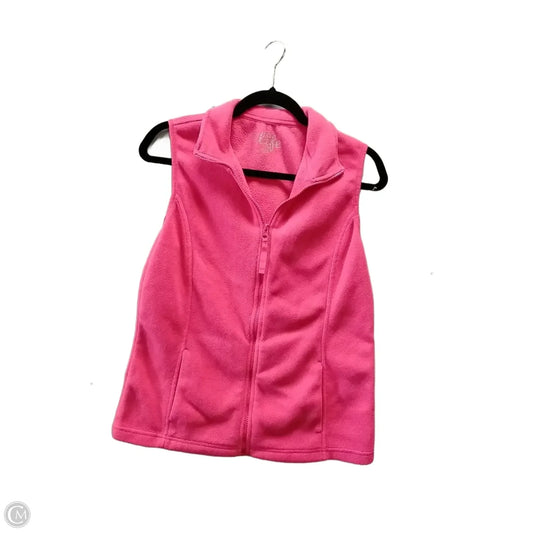Vest Fleece By Made For Life In Pink, Size: M