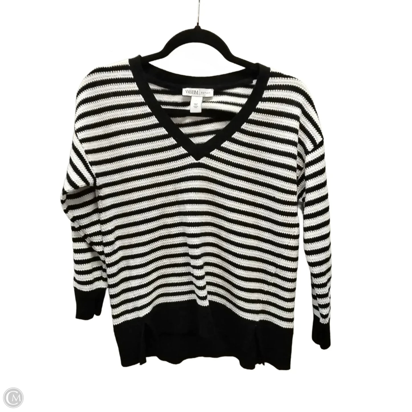 Sweater By White House Black Market In Striped Pattern, Size: S