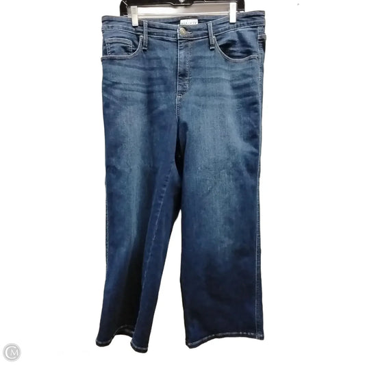 Jeans Wide Leg By Ava & Viv In Blue, Size: 14