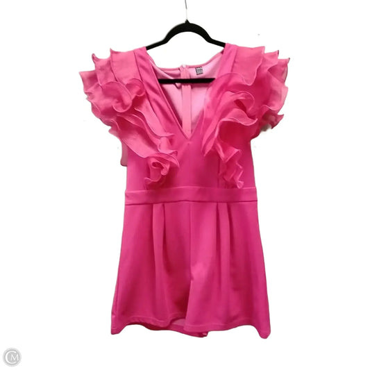 Shortalls By Shein In Pink, Size: L