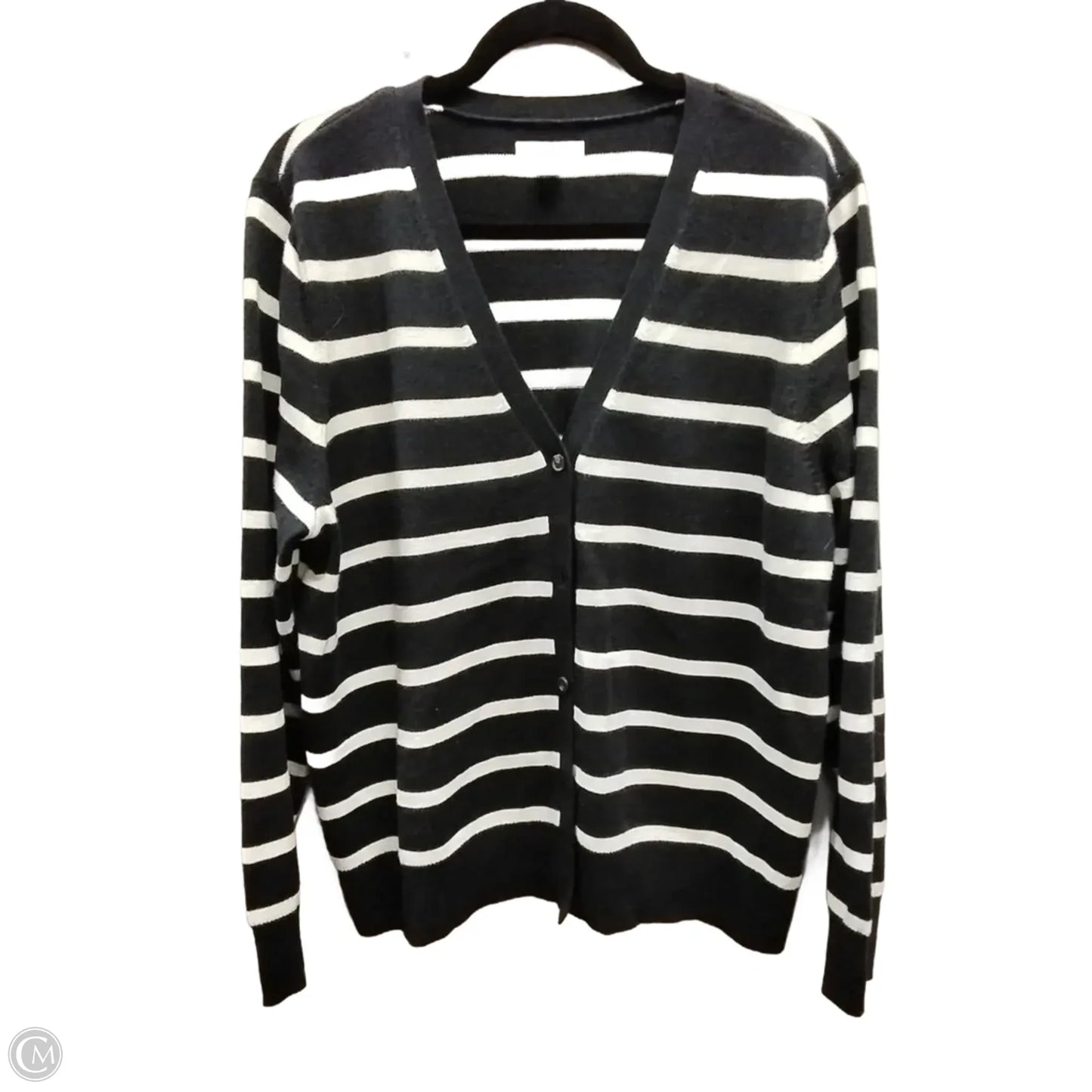 Sweater By Croft And Barrow In Striped Pattern, Size: Xl