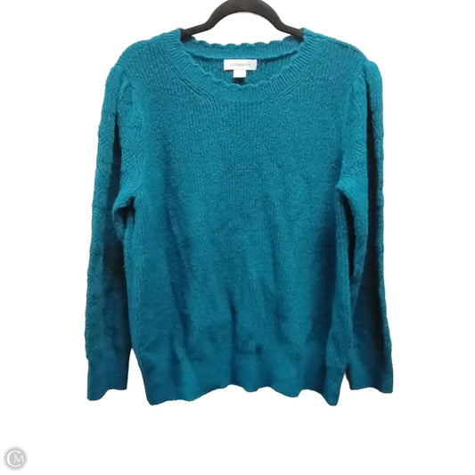Sweater By Liz Claiborne In Blue, Size: Xl