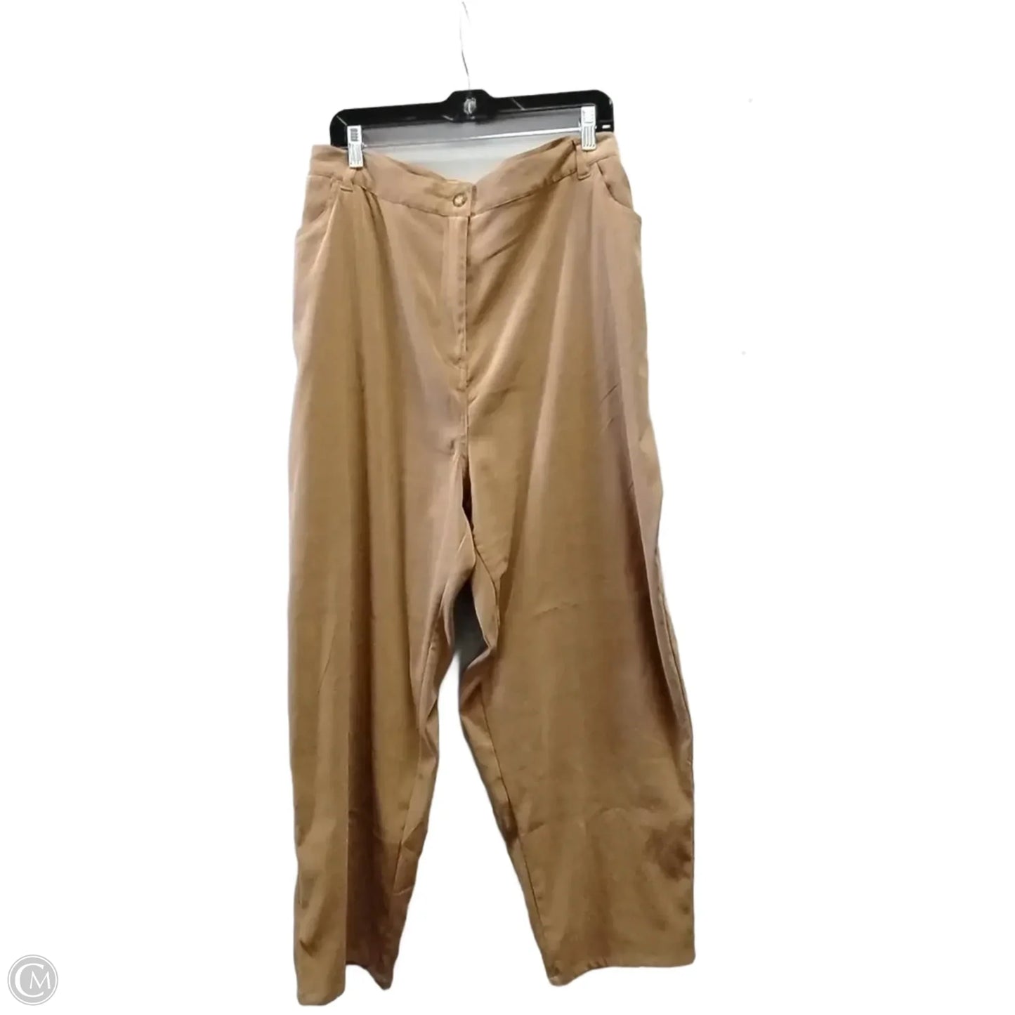 Pants Dress By Roamans In Tan, Size: 4x