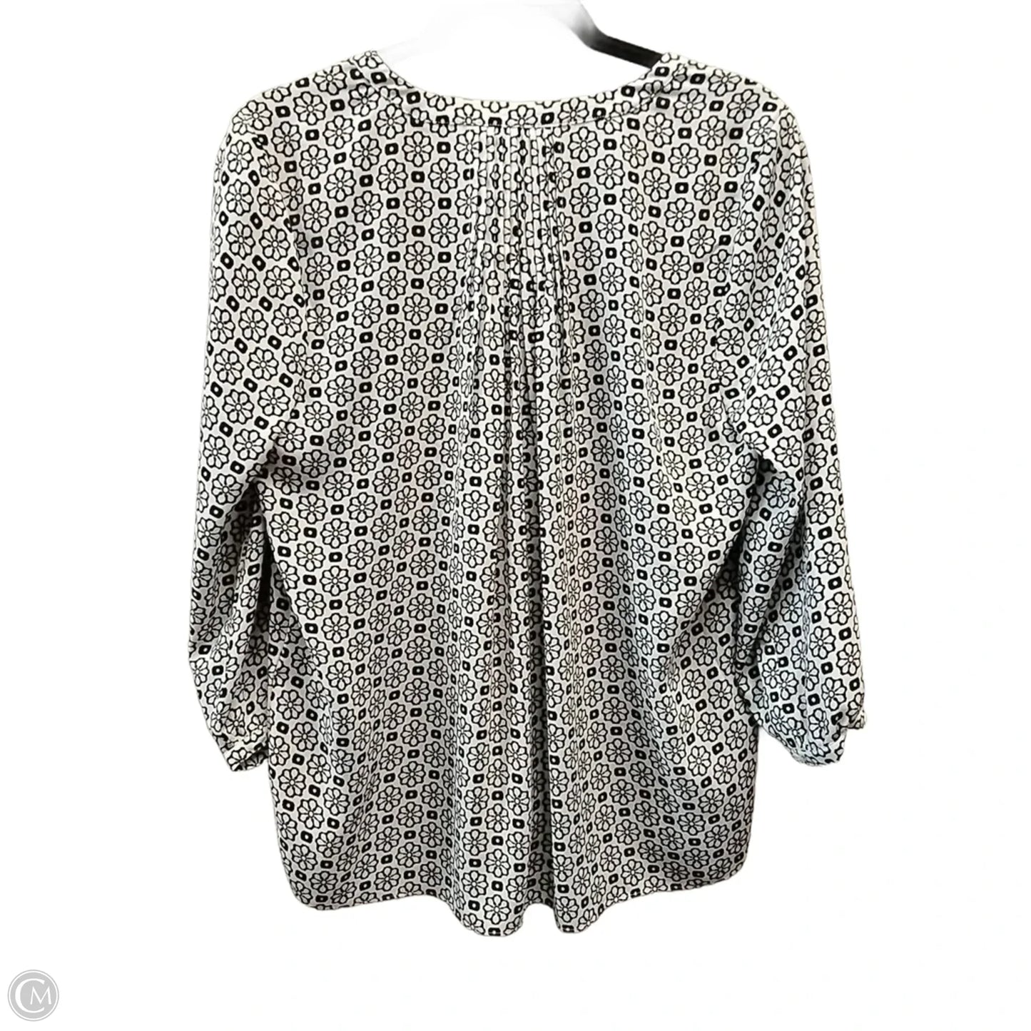 Blouse Long Sleeve By Clothes Mentor In Floral Print, Size: S