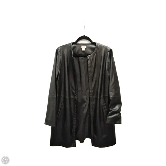 Jacket Other By Chicos In Black, Size: M