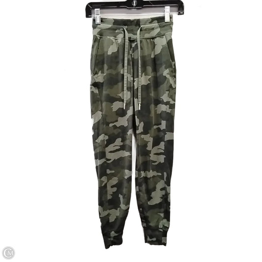 Athletic Pants By Lululemon In Camouflage Print, Size: 0